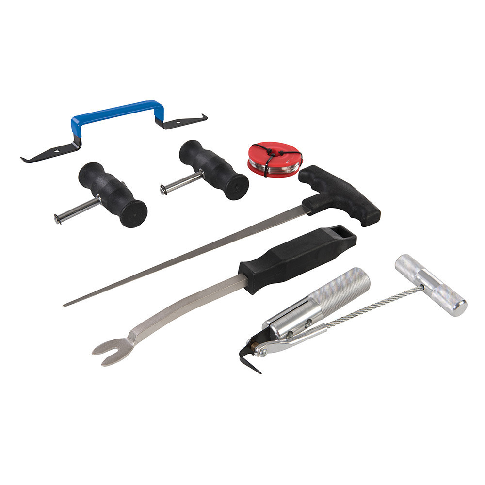 Kit d'outils pour le démontage de pare-brise, 7 pcs - 7 pcs | Petit prix |  OutilPlus